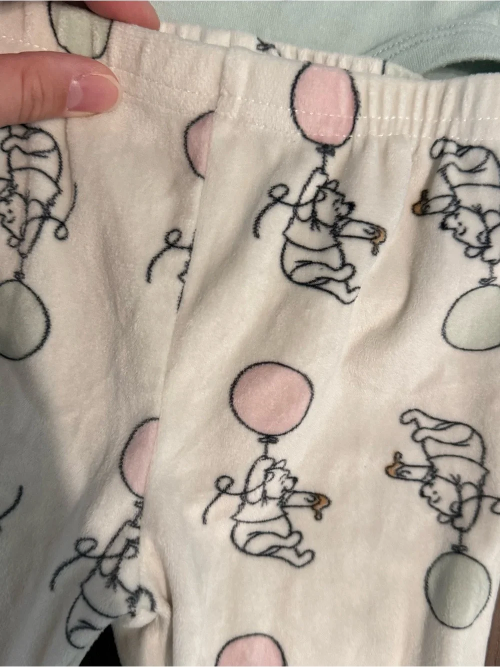 Baby girl Winnie the Pooh onesie and pants set